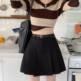 ワイドプリーツスカート