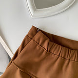 ロゴベアショートニット&スカートSET