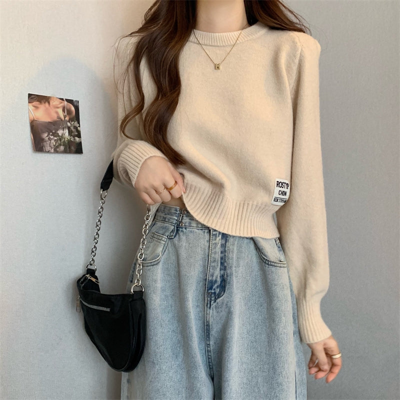 ワンポイントタグニット