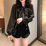 ヴィンテージボウタイブラウス