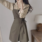 カジュアルシャツ&ラップワンピースSET