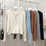 マシュマロケーブルルームパーカー