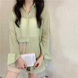 ナチュラルシアーシャツ