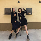 2typeリブニットワンピース