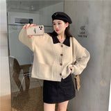 フレンチカラーカーディガン