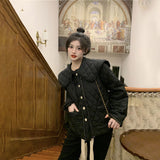 ビッグカラーキルティングジャケット