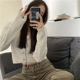 カモフラショートカーディガン