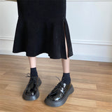 ミモレスリットマーメイドスカート