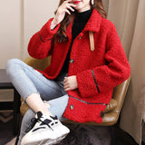 フライトボタンボアジャケット