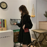 ワンカラーシャツワンピース