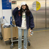 裏起毛ワンポイントブルゾン