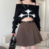 ワイドプリーツスカート