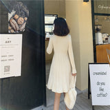 2typeリブニットワンピース