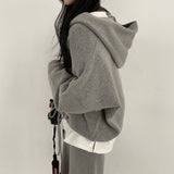 リラックスボタンパーカー&パンツSET