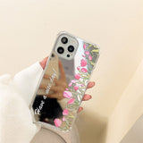 ミラーチューリップiPhoneケース