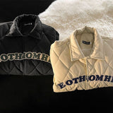 キルティングロゴジャケット