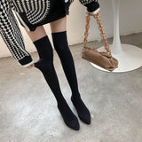 ニーハイソックスブーツ