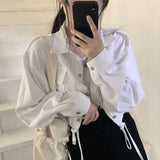 モノトーンジャケットシャツ