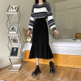 ミモレスリットマーメイドスカート