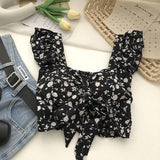 フリルシフォンビスチェ