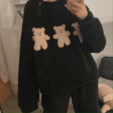 トリオベアもこもこルームウェア