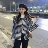 フレンチカラーギンガムアウター