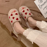 ミニハートルームシューズ