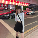 ウエストタイショートロンT