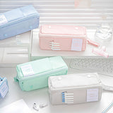 フルオープンジップペンケース