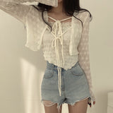 アシンメトリーキャミソール&カーディガンSET