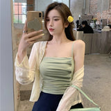 フローラスルーカーディガン