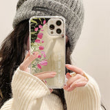 ミラーチューリップiPhoneケース