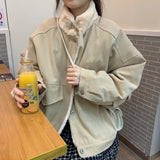 フライトネックファージャケット