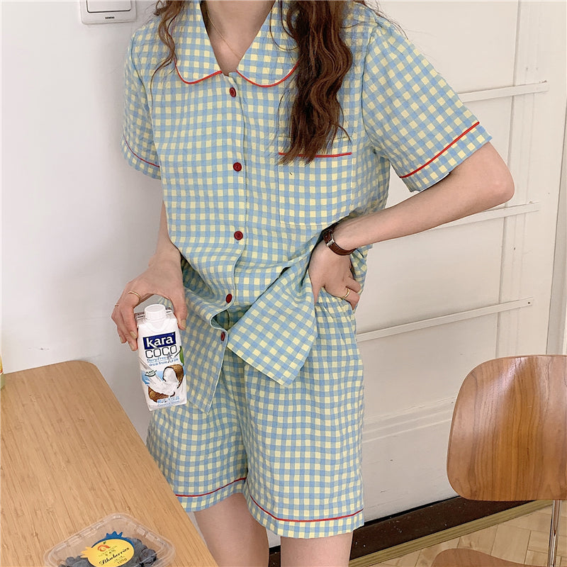 ギンガムポップルームウェア