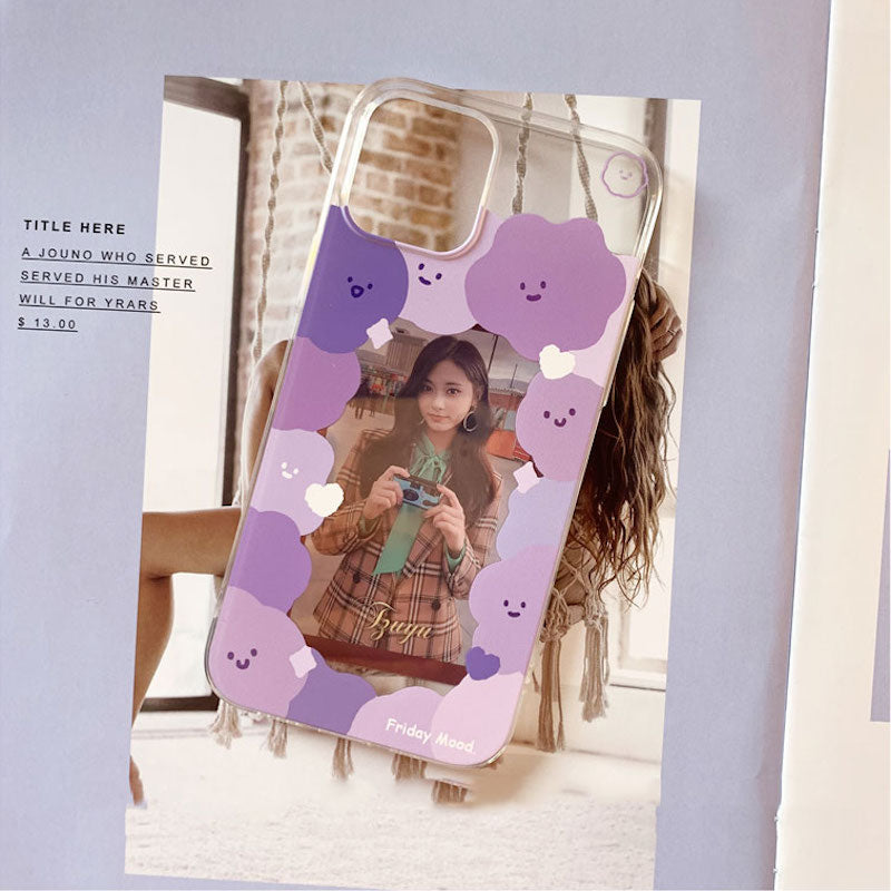 メンカラゆるフレームiPhoneケース