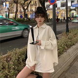 ビッグオーバーコーデュロイシャツ