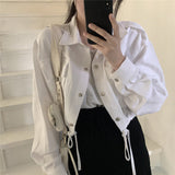 モノトーンジャケットシャツ