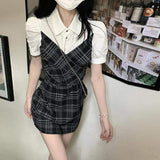 レイヤードデザインタータンワンピース