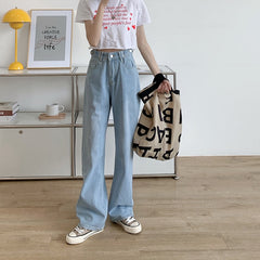 ストレートウエストアジャストデニム