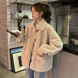 クリームボアアウター