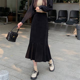 サイドスリットマーメイドスカート