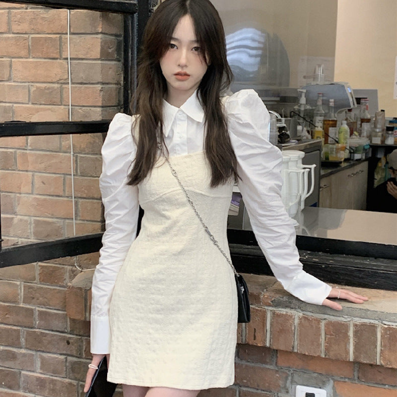 バブルシャツ&ワンピースSET