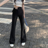 サイドタイフレアパンツ