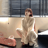 フルジップボアパーカー&ボアパンツSET