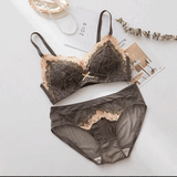 ヴィンテージレースブラ&ショーツSET