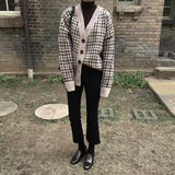 オールド千鳥カーディガン