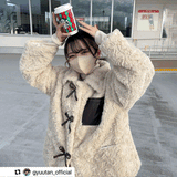 アクセントリボンボアアウター