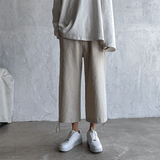 ワイドリネンパンツ