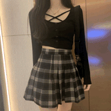 クロスストラップカーディガン