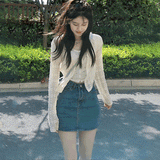 フローラスルーカーディガン